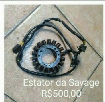 ESTATOR DA SAVAGE LS 650 SUZUKI 