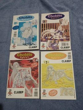 Mangá Chobits - Volumes 1, 2, 3 e 7