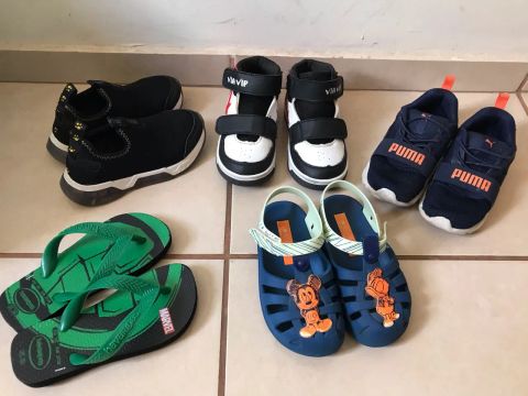Kit de Sapatos para criança- Diversos Modelos
