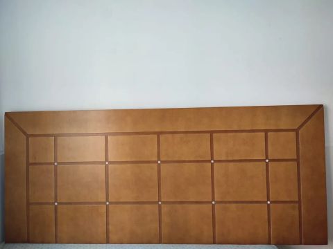 Cabeceira de Cama casal em Madeira Maciça