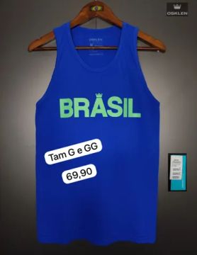 Camisetas regatas do Brasil ? 