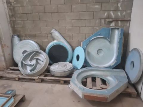 Modelos de Fundição para Peças de reposição Bomba Draga de Areia 8 polegadas