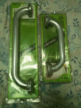 Barra de Apoio para Banheiro Sicmol 45cm - Nova