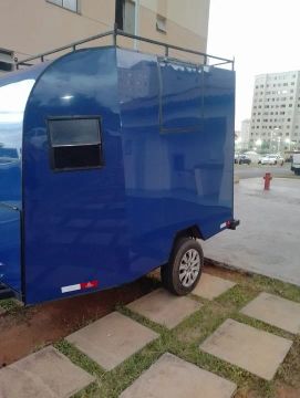 Carreta treiller home ACM Azul