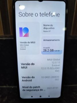 Xiaomi Redmi 9T - 4GB RAM - 128GB - Novo