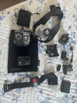 Câmera de ação para capacete 