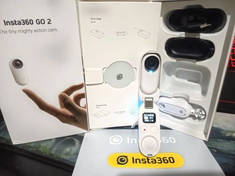 CÂMERA INSTA360 GO 2 ( USADA 2X )