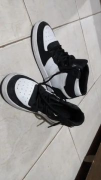 Tênis original da Riachuelo branco e preto