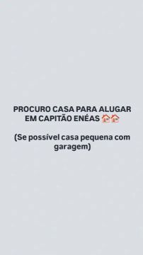 ALUGUEL EM CAPITAO ENEAS