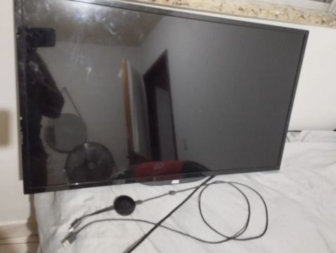 Tv aoc nao smart com chromecast