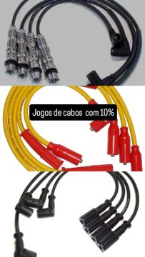 Jogo de Cabos de Vela para Carro