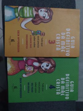 2 livros usados em bom estado