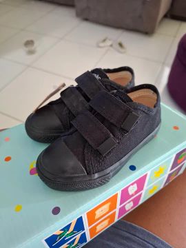 Tênis Infantil Preto - Tamanho 22