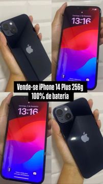iPhone 14Plus 256G 100% Bateria