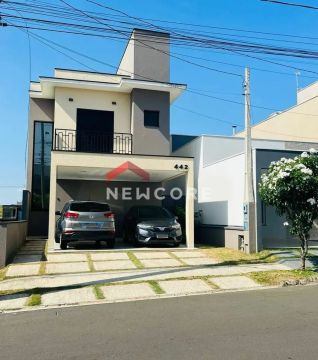 Casa de condomínio em Rua Geraldo Cavina de Siqueira - Jardim Park Real - Indaiatuba/SP