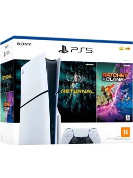 Playstation 5 + 2 jogos - Novo