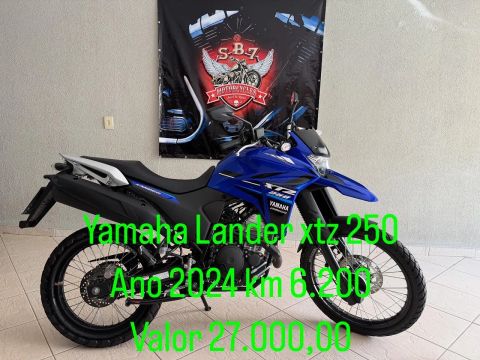 Yamaha Lander XTZ 250 2024 - 6.200 km - R$ 27.000,00
