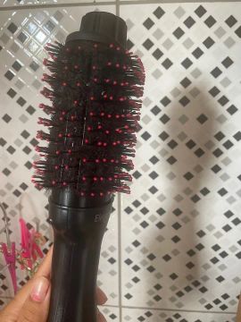 Escova de cabelo redonda para penteados