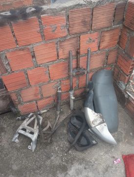 Peças de Moto - Suspensão, Banco e Outros