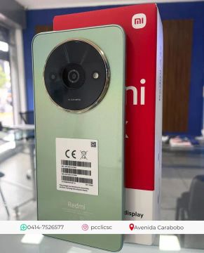 REDMI A3X 4/128 GB VERDE GLOBAL LACRADO!!!!<br>