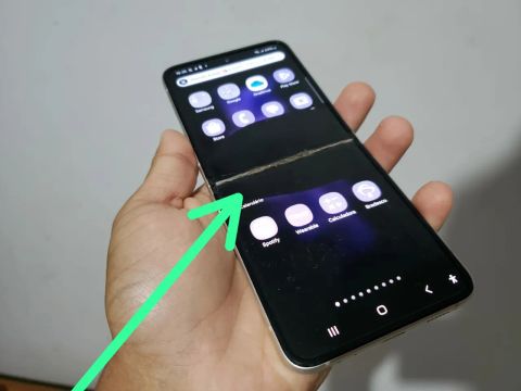 Galaxy Z Flip 3 5G ( trocar Tela !!! ) 