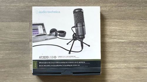Microfone Cardióide Condensador Audio-technica At2020usb+