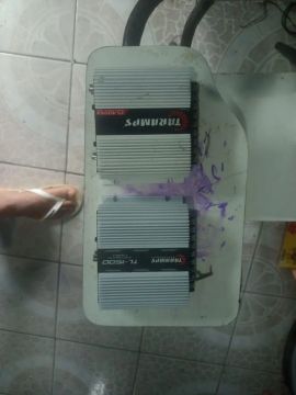 Amplificador Taramps TL-1500 e TS-400X