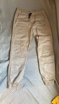 Calça jogger bege masculina Kings