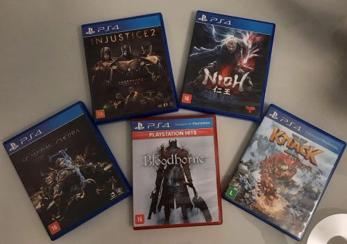 Jogos novos PS4 