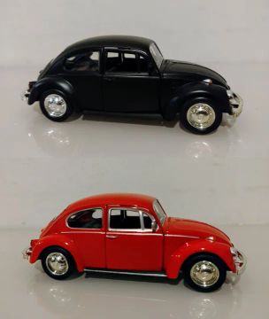 Volkswagen Fusca - Oferta 2 Unidades - Preto e Vermelho