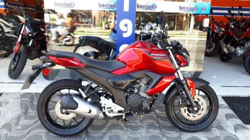 Yamaha Fz 15 150cc Abs 2024 Vermelha Garantia Fábrica