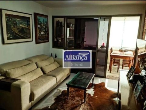 Apartamento com 4 dormitórios à venda, 210 m² por R$ 1.370.000,00 - Icaraí - Niterói/RJ