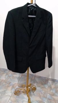 Blazer masculino preto novo 30 reais n. 46