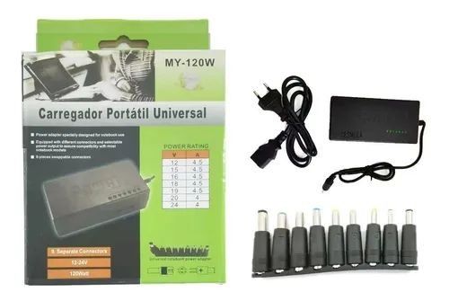 Fonte Carregador Universal Notebook Adaptador 