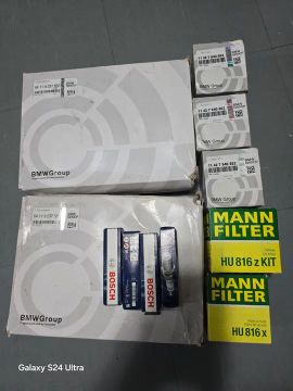 Kit de filtros e velas da BMW320 2014