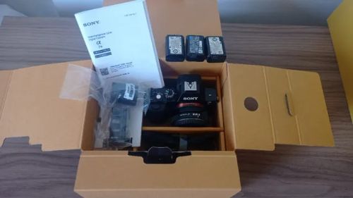 Câmera sony a7s