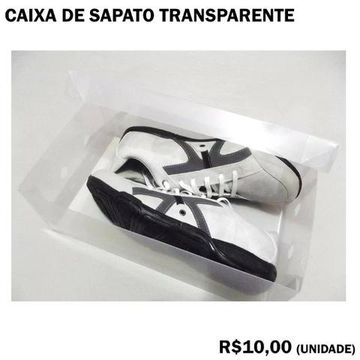 Caixa de Sapato Transparente