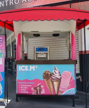 Carrinho de Sorvete ICE.M'S - Oportunidade!