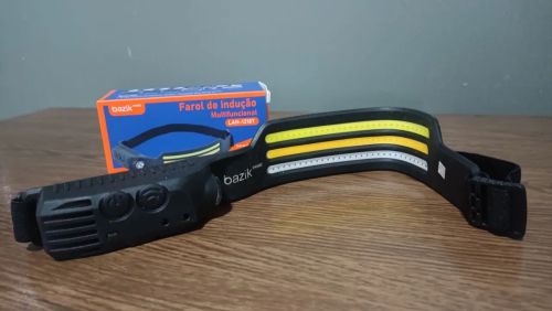 Lanterna de cabeça com Farol de Indução Multifuncional Bazik