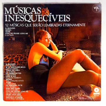 Disco de Vinil - Músicas Inesquecíveis Vol. 1 (12 Músicas Que Serão Lembradas Eternamente 