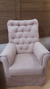 Poltrona confortável e elegante