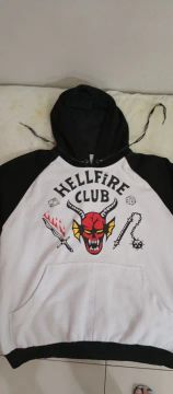 Moletom do Stranger things Hellfire club