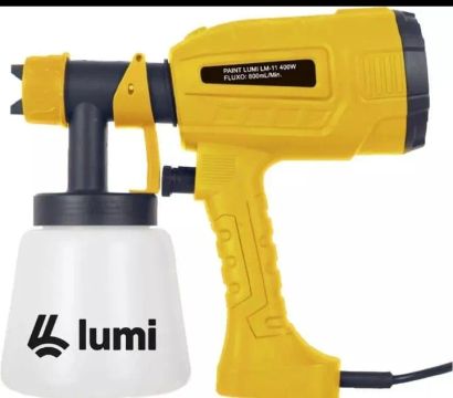 Pistola de pintura 400w lumi 110v 