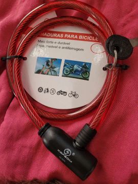 Fechadura para bicicleta 