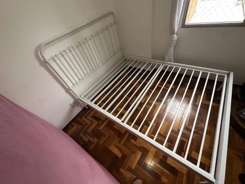 Cama de ferro icamas seminova