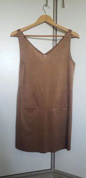 Vestido Suede - marca Aragana tamanho G