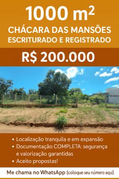 TERRENO 1000 M2