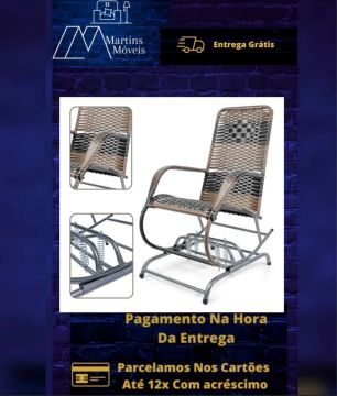 GRANDE PROMOÇÃO CADEIRA DE BALANÇO ENTREGA GRATIS ACEITA CARTÃO   