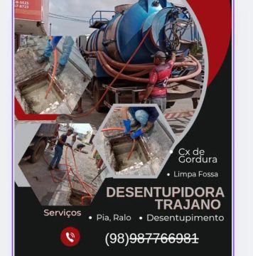 Desentupidora de Caixa de esgoto, sanitários,ralos