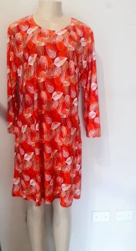 Vestido estampado liganete